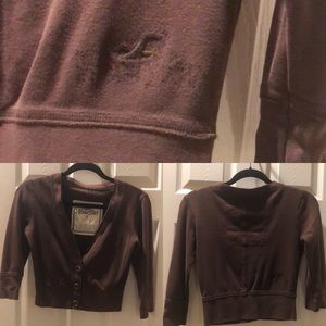 Hollister 3/4 sleeve cardigan